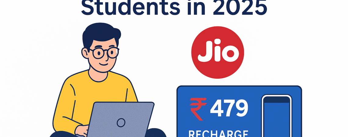 Best Jio prepaid plans for students in 2025 – budget recharges with long validity and data packs