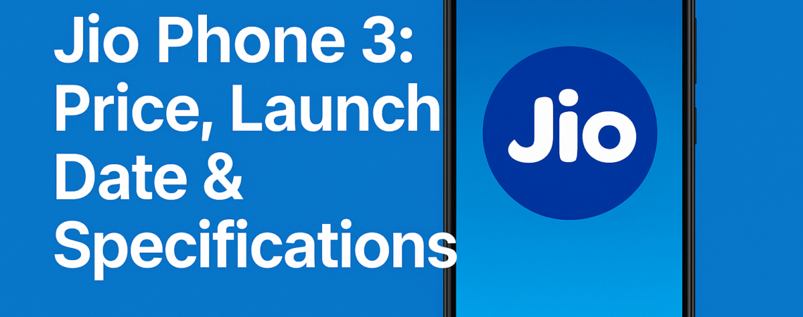 Jio Phone 3 expected launch and price illustration