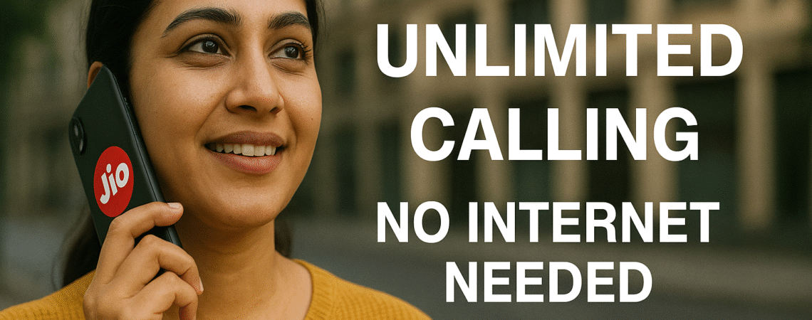 Jio Unlimited Calling Plan Without Internet