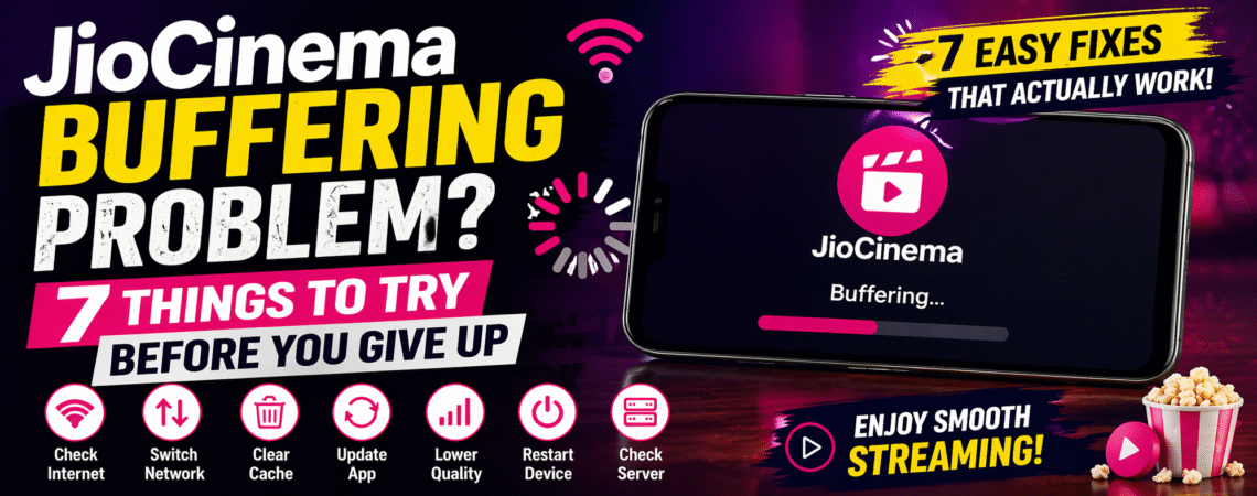 jiocinema buffering problem fix guide with 7 solutions