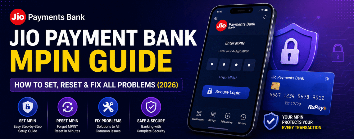 Jio Payment Bank MPIN